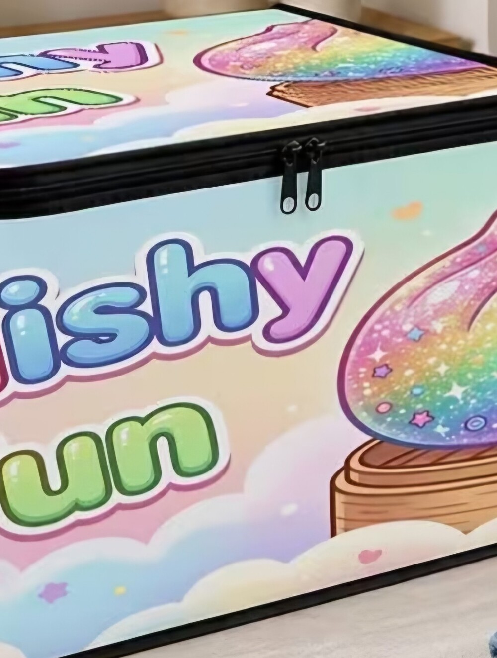 Large Squishy, NeeDoh  Storage /Carry Case - Cute Kids Toy Organizer